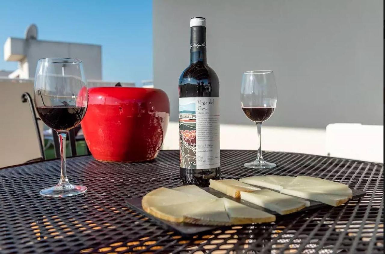 Апартаменты Atico Guadalhorce - Mirador Privado Con Barbacoa Y Solarium Эль-Чорро Экстерьер фото